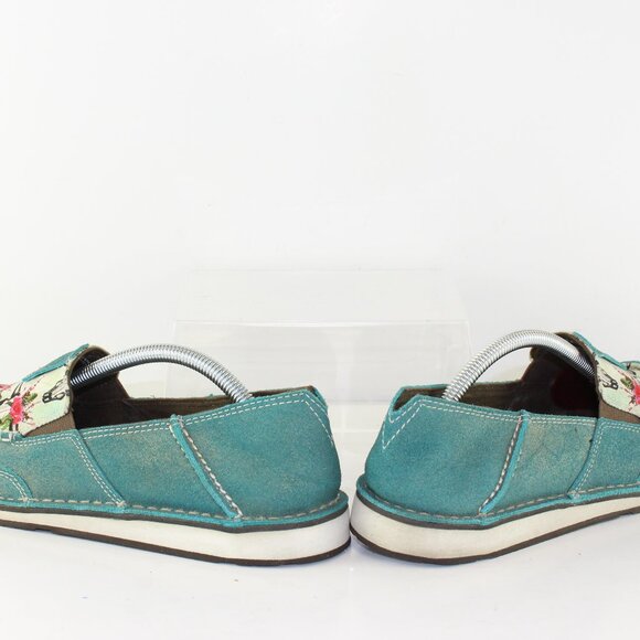 Ariat Western Suede Loafer Slip On Shoe (8.5 US) - Picture 5 of 9